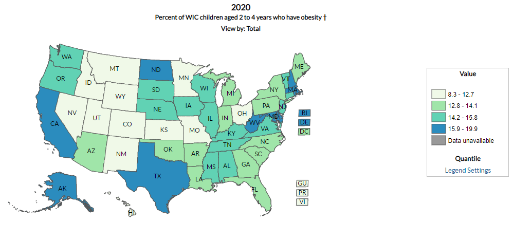 how many children are obese in the united states